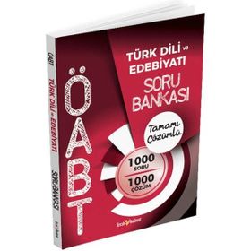 Tercih Akademi Yayınları - ÖABT Türk Dili ve Edebiyatı Tamamı Çözümlü Soru Bankası