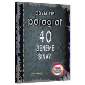Tercih Akademi Yayınları ÖSYM Tipi Paragraf 40 Deneme Sınavı