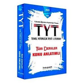 Tercih Akademi Yayınları TYT Tüm Dersler Konu Anlatımlı