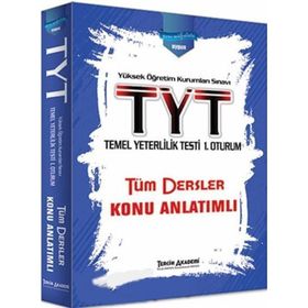Tercih Akademi Yayınları TYT Tüm Dersler Konu Anlatımlı