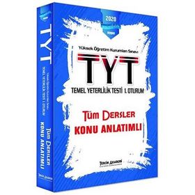 Tercih Akademi Yayınları TYT Tüm Dersler Konu Anlatımlı