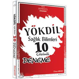 Tercih Akademi Yayınları YÖKDİL Sağlık Bilimleri Çözümlü 10 Deneme
