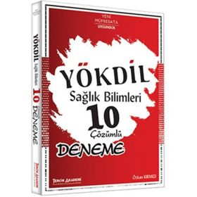 Tercih Akademi Yayınları YÖKDİL Sağlık Bilimleri Çözümlü 10 Deneme