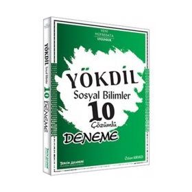 Tercih Akademi Yayınları YÖKDİL Sosyal Bilimler Çözümlü 10 Deneme