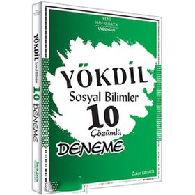 Tercih Akademi Yayınları YÖKDİL Sosyal Bilimler Çözümlü 10 Deneme