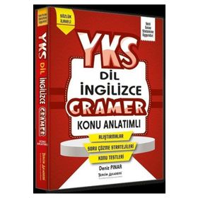 Tercih Akademi YKSDİL İngilizce Gramer Konu Anlatımlı Tercih Akademi Yayınları