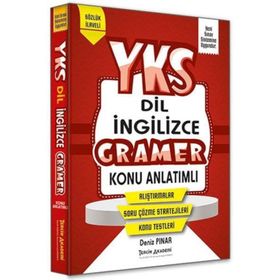 Tercih Akademi YKSDİL İngilizce Gramer Konu Anlatımlı Tercih Akademi Yayınları