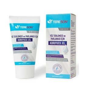 Tereson Tereson Yüz Terlemesi ve Parlaması İçin Koruyucu Jel