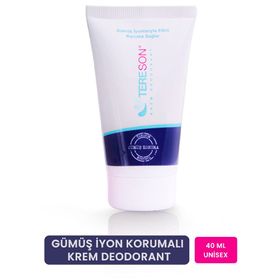 Tereson Unisex Gümüş İyonlu 40 ml Krem Deodorant