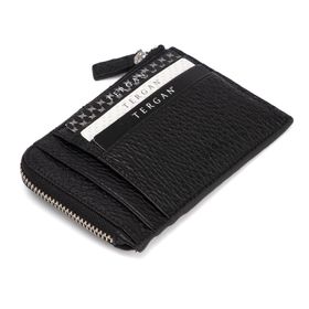 Tergan 00265A41 Siyah Deri Unisex Kartlık