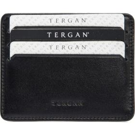 Tergan 01050b06 Siyah Deri Unisex Kartlık