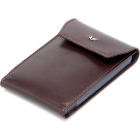 Tergan 01193T37 Bordo Deri Unisex Kredi Kartlık