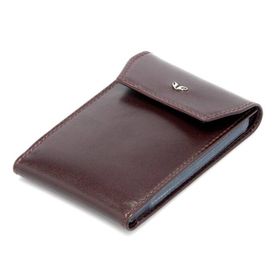 Tergan 01193T37 Bordo Deri Unisex Kredi Kartlık