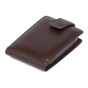 Tergan 1512B07 Kahve Deri Unisex Kartlık