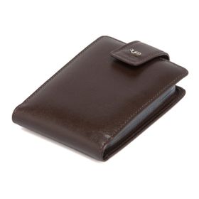 Tergan 1512B07 Kahve Deri Unisex Kartlık