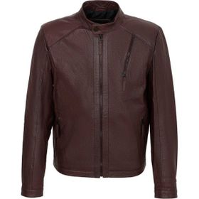 Tergan E22KDM310381-R4X Bordo Hakiki Deri Erkek Mont