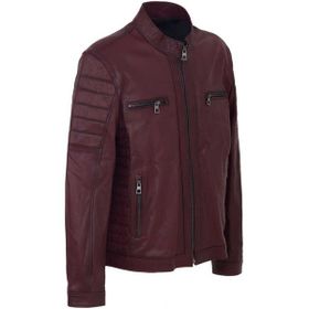 Tergan E23BDM310545-R4X Bordo Hakiki Deri Erkek Mont
