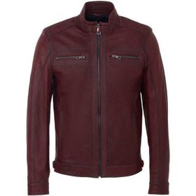 Tergan E23KDM310542-R4X Bordo Hakiki Erkek Deri Mont