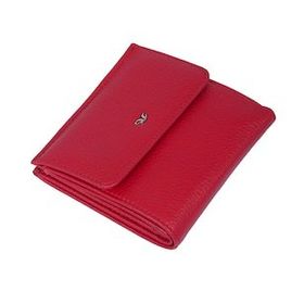 Tergan S1CB00005627-B68 Kırmızı Deri Kadın Cüzdan