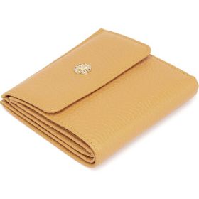 Tergan S1CB00005627-H28 Sarı Deri Kadın Cüzdan