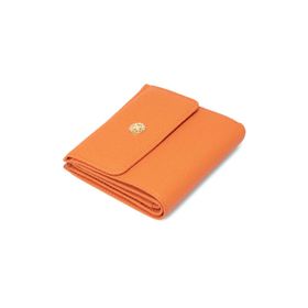 Tergan S1CB00005627-J35 Orange Deri Kadın Cüzdan