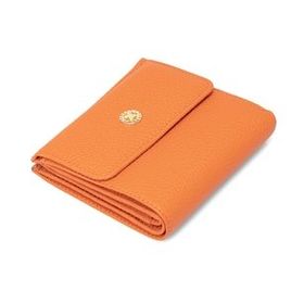 Tergan S1CB00005627-J35 Orange Deri Kadın Cüzdan