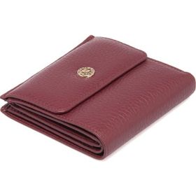 Tergan S1CB00005627-M71 Bordo Deri Kadın Cüzdan
