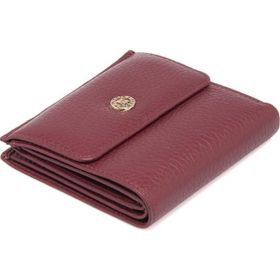 Tergan S1CB00005627-M71 Bordo Deri Kadın Cüzdan