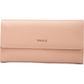 Tergan S1CB00005719-I0U Hakiki Pudra Deri Kadın Cüzdanı