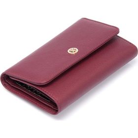 Tergan S1CB00005730 Bordo Hakiki Deri Kadın Cüzdanı