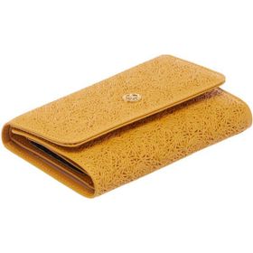 Tergan S1CB00005788-E96 Sarı Deri Kadın Cüzdanı