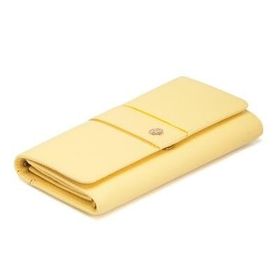 Tergan S1CB00005788-E96 Sarı Deri Kadın Cüzdanı