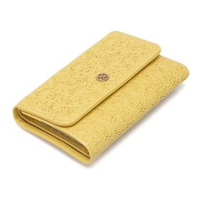 Tergan S1CB00005788-L5E Sarı Deri Kadın Cüzdan