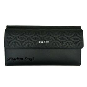 Tergan S1CB00005793 C59 Siyah Deri Kadın Cüzdan