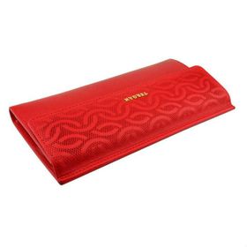 Tergan S1CB00005793-D39 Kırmızı Hakiki Deri Kadın Cüzdanı