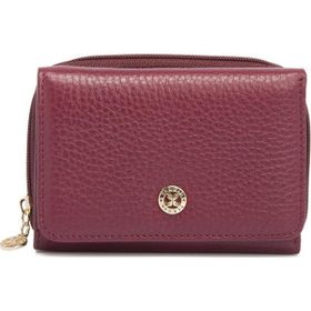 Tergan S1CB00005798-M71 Bordo Deri Kadın Cüzdanı