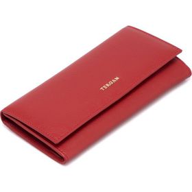 Tergan S1CB00005807-A86 Kırmızı Deri Kadın Cüzdanı
