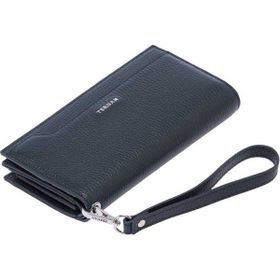 Tergan S1CB00005817 A38 Lacivert Deri Kadın Cüzdan