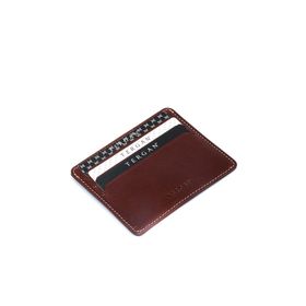 Tergan S1KK00001050-D12 Taba Deri Unisex Kredi Kartlık