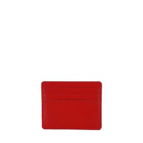 Tergan S1KK00001050-H4B Hakiki Deri Kırmızı Unisex Kredi Kartlık