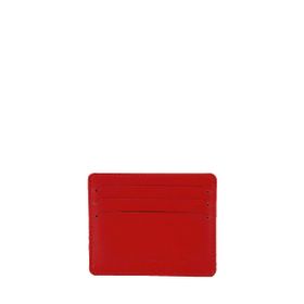 Tergan S1KK00001050-H4B Hakiki Deri Kırmızı Unisex Kredi Kartlık