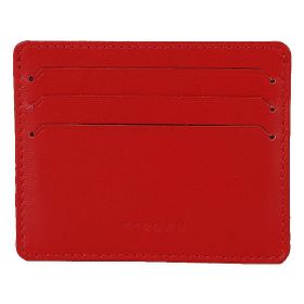 Tergan S1KK00001050-H4B Hakiki Deri Kırmızı Unisex Kredi Kartlık