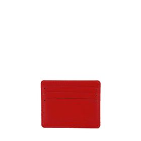 Tergan S1KK00001050-H4B Hakiki Deri Kırmızı Unisex Kredi Kartlık