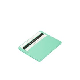 Tergan S1KK00001050-J2G Yeşil Deri Unisex Kredi Kartlık