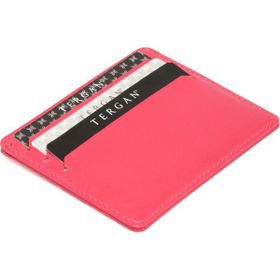 Tergan S1KK00001050-J7E Fuşya Deri Unisex Kredi Kartlık