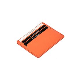 Tergan S1KK00001050 L6C Turuncu Deri Unisex Kredi Kartlık