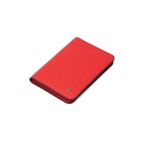 Tergan S1KK00001645 B68 Kırmızı Deri Unisex Kredi Kartlık
