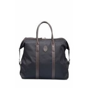 Tergan Siyah Vegan Unisex Seyahat Çantası