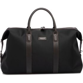 Tergan Siyah Vegan Unisex Seyahat Çantası