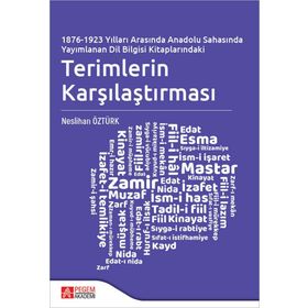 Terimlerin Karşılaştırması - Pegem Akademi Yayıncılık